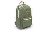 Revelry Supply Escort Smell Proof and Water Resistant Medium Size Travel Backpack (Green)