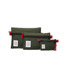 Topo Designs, Unisex, Accessory Bag Bundle - Micro/Sm/Med, Olive/Olive,