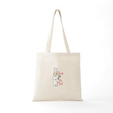 CafePress Obey The Chef Tote Bag Reusable Natural Beige Canvas Shopping Bag