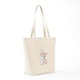 CafePress Obey The Chef Tote Bag Reusable Natural Beige Canvas Shopping Bag