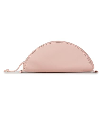 JanSport Luna Small Pouch – Padded Taco-Style Design with Main Zippered Compartment, Strawberry Embroidery