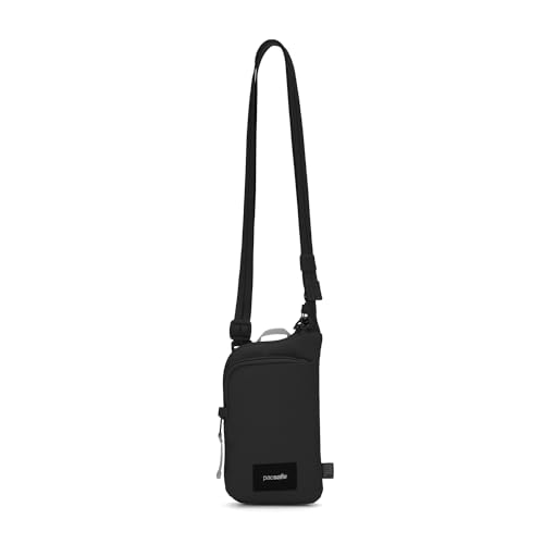 Pacsafe GO Anti Theft Tech Crossbody, Jet Black