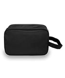 Everest 578W Dual Compartment Toiletry Bag, Black, One Size
