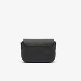 Lacoste Women's Daily City Flap Close Crossbody Bag, Black, One Size