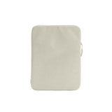 Incase Crosstown Sleeve with Woolenex - 13 Inch and 14 Inch Laptop and MacBook Sleeve – Vertical Orientation, Cushioned Protection, Durable Construction, External Slip Pocket - Limestone