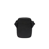 Lacoste Embossed Monogram Small Crossover Bag, Black, One Size