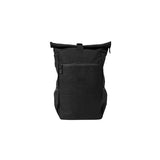8000Kicks Everyday Hemp Backpack - Lightweight and Waterproof Backpack with Anti-theft pocket and Spacious Interior (Solid Black)