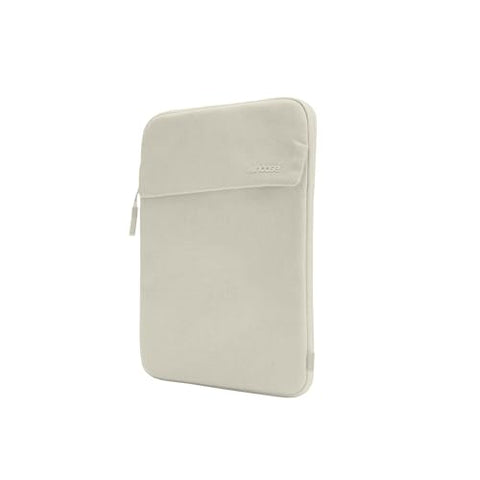 Incase Crosstown Sleeve with Woolenex - 13 Inch and 14 Inch Laptop and MacBook Sleeve – Vertical Orientation, Cushioned Protection, Durable Construction, External Slip Pocket - Limestone