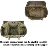 3 In 1 Tactical 30L Military Backpack Travel Duffle Bag for Weekender Gym Workout Deployment