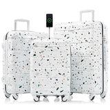 3 Piece ABS Hardshell Luggage Sets – Lightweight, Tough & Scratch - Resistant