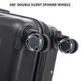 3 - Piece ABS Hardshell Suitcase Set – Lightweight, Tough & Scratch - Resistant