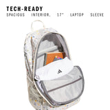 3 - Stripe Classic backpack for men and women, bag with laptop sleeve