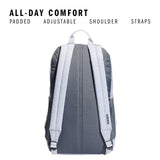3 - Stripe Classic backpack for men and women, bag with laptop sleeve