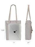 FASTFAIRY Tote Bag Backpack 2 in 1 ，Waterproof, holds 14" laptop