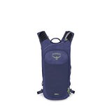 Osprey Berm 8L Biking Backpack with Hydraulics Reservoir - Lightweight Hydration Backpack for Men and Women, Botswana Purple/Dust Print