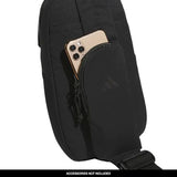 adidas Essentials 3 Crossbody – Sling Bag with Phone Pocket, Black, OSFA