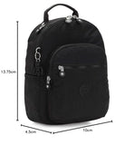 Kipling Women's Seoul Small Tablet Backpack, Durable, Padded Shoulder Straps with Tablet Sleeve, Bag