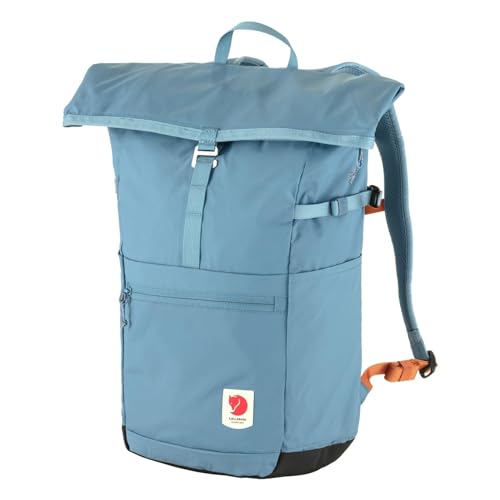 Fjällräven High Coast Foldsack 24 Backpack - Lightweight, Quick-Dry Fabric, Water-Resistant Design - Hiking, Travel, Dawn Blue | Backpacks4Less
