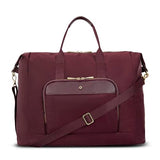 Samsonite Mobile Solution 2 Duffle Bag - Travel & Work Carry-On with Padded Laptop Sleeve, Front Organizer Pocket, Removable Crossbody Strap, StackIt™ Strap, Business & Leisure Travel Bag - Merlot