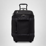 TUMI - Alpha Bravo International 2-Wheeled Duffel Backpack Carry-On - Adjustable Compact Travel Bag - 21.75" X 14.0" X 9.0" - Black