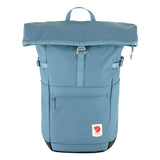 Fjällräven High Coast Foldsack 24 Backpack - Lightweight, Quick-Dry Fabric, Water-Resistant Design - Hiking, Travel, Dawn Blue