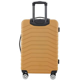 Wrangler Tahoe 3 Piece Spinner Luggage Set, Amber Gold