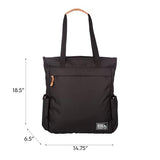 Eddie Bauer 30L Bygone Multipurpose Convertible Backpack Tote, Black | Travel Bag | Work | Laptop and Commuter Bag | Gym Tote | Travel Tote