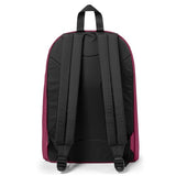 EASTPAK Out Of Office – 31L Backpack with Dual Compartments, 14-inch Laptop Tablet Sleeve, Utility Pocket, Bottle Holder, Wine Burgundy