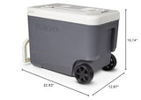 Igloo 35 QT Rolling versatemp iceless Traveling Cooler