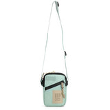Topo Designs Mini Shoulder Bag - Over the Shoulder Bag for Daily Carry Essentials, Fanny Pack Carry Option, Bike Light Attachment Loop, Designed in Sunny Colorado (Ash Green)