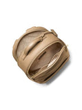 Michael Kors Sable Medium Backpack, Gold-Tone Hardware/Pebble Leather/Husk
