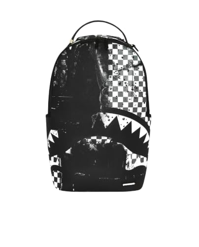 Sprayground Painted over Check Backpack, Multi