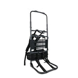 ZRSCHYG Hunting External Pack Frame with Rain Cover, Adjustable Straps, External Frame Backpack for Heavy Loads - Hunting, Backpacking, Tactical Use, (black)