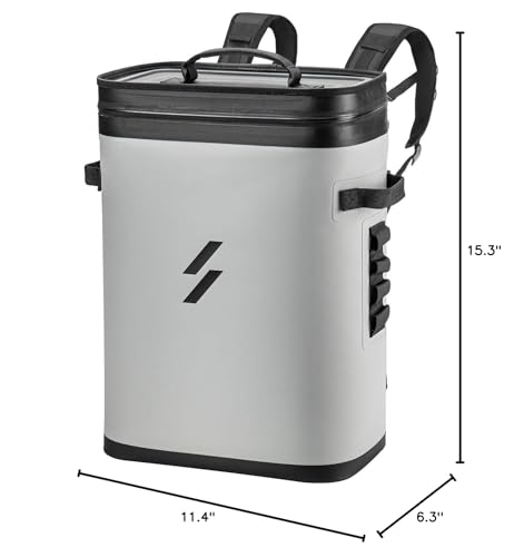 ROCKBROS Backpack Cooler Bag Insulated Leak-Proof Soft Cooler Waterproof 30 Can Portable Large Backpack with Cooler for Camping, Beach, Picnic, Party, Fishing, Floating, Outdoor Activities