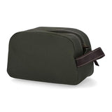 Timberland Men's Toiletry Bag Canvas Travel Kit Organizer, Olive, One Size