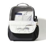 Baggallini Everyday Laptop Backpack - 11x15.5 Lightweight Water-Repellent Nylon Travel Bag w/Padded Laptop Sleeve & RFID