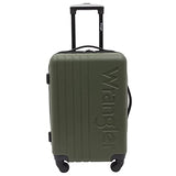 Wrangler Quest Luggage Set, Olive Green, 3 Piece Set (30"/26"/22")