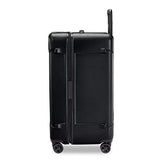 Briggs & Riley 28" Medium Trunk Spinner - Checked Luggage for Travel, Suitcases with Wheels, Hardside Rolling Bag for Men & Women, Self-Repairing Zipper - Torq Collection, Stealth Black