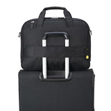 DELSEY PARIS Wagram Briefcase with Laptop Sleeve, Black