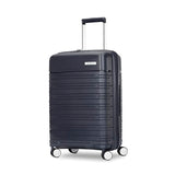 Samsonite Elevation Plus - Carry-On Hardside Luggage - Scratch Resistant Polypropylene Shell, RightHeight™ Adjustable Handle, Integrated AirTag Holder, TSA Lock, WetPak™ Compartment - Midnight Blue