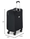 DELSEY PARIS Sky Max 2.0 Softside Expandable Luggage with Spinner Wheels, Black, 2-Piece Set (21/Duffle)