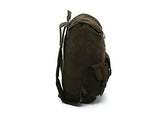 Rothco Brown Vintage Wayfarer Backpack with Leather Accents