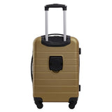 Wrangler Smart Spinner Hardside Luggage, 2 Piece Set, Wood Thrush