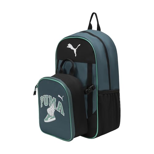 PUMA Colony Combo Backpack, Dark Green, OS | Backpacks4Less