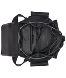 Calvin Klein Elora Organizational Backpack, Black/Silver, One Size