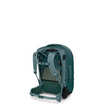 Osprey Farpoint Fairview 36L Wheeled Travel Pack - Carry On Luggage with Wheels - Rolling Backpack Travel Bag, Cascade/Torrent Blue