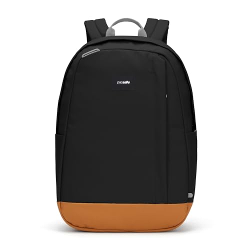 Pacsafe GO 25L Anti Theft Backpack, Jet Black | Backpacks4Less