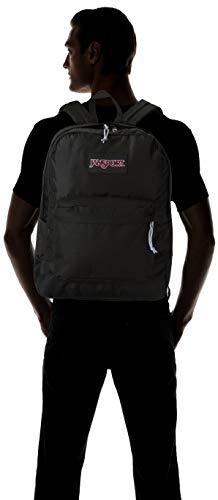 JanSport Black Label Superbreak Backpack - Black - Classic, Ultralight
