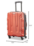 Samsonite Centric Hardside Expandable Luggage with Spinner Wheels, Burnt Orange, Carry-On 20-Inch