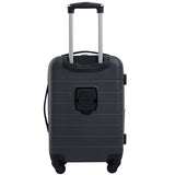 Wrangler Smart Spinner Hardside Luggage, 2 Piece Set, Dark Shadow